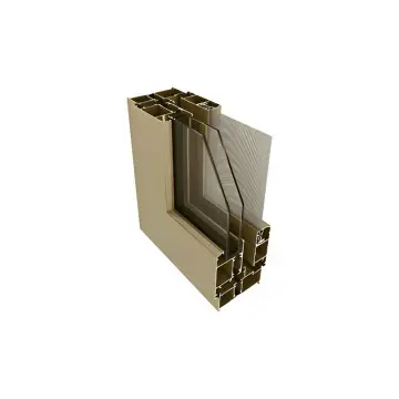 Aluminum profiles for heat-integrated window screens