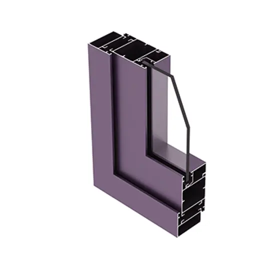 Casement window series extruded aluminum profiles