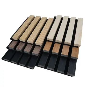 MDF wood grille sound-absorbing board