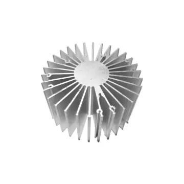 Stylish round aluminum radiator - High efficiency