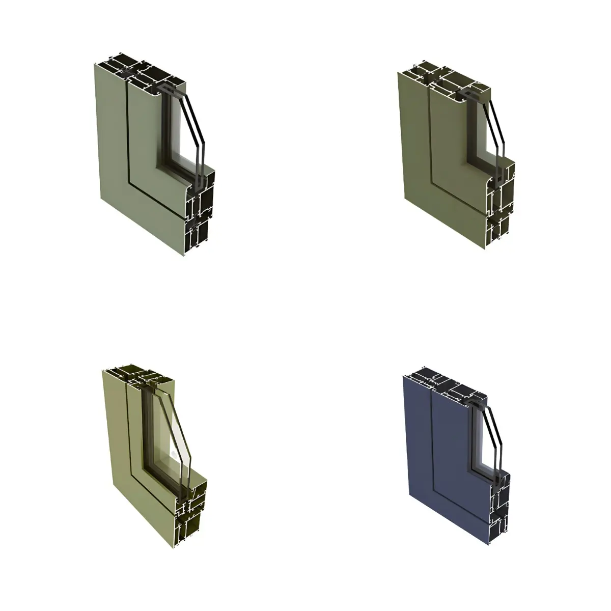 A revolution in space and efficiency: the rise of inward-opening casement windows using advanced aluminum profiles