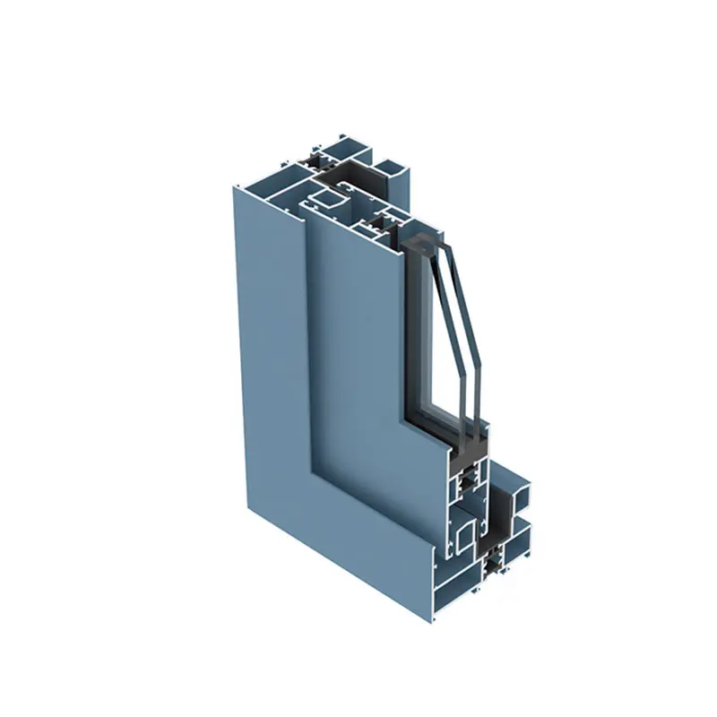 Broken bridge thermal insulation sliding door aluminum profile