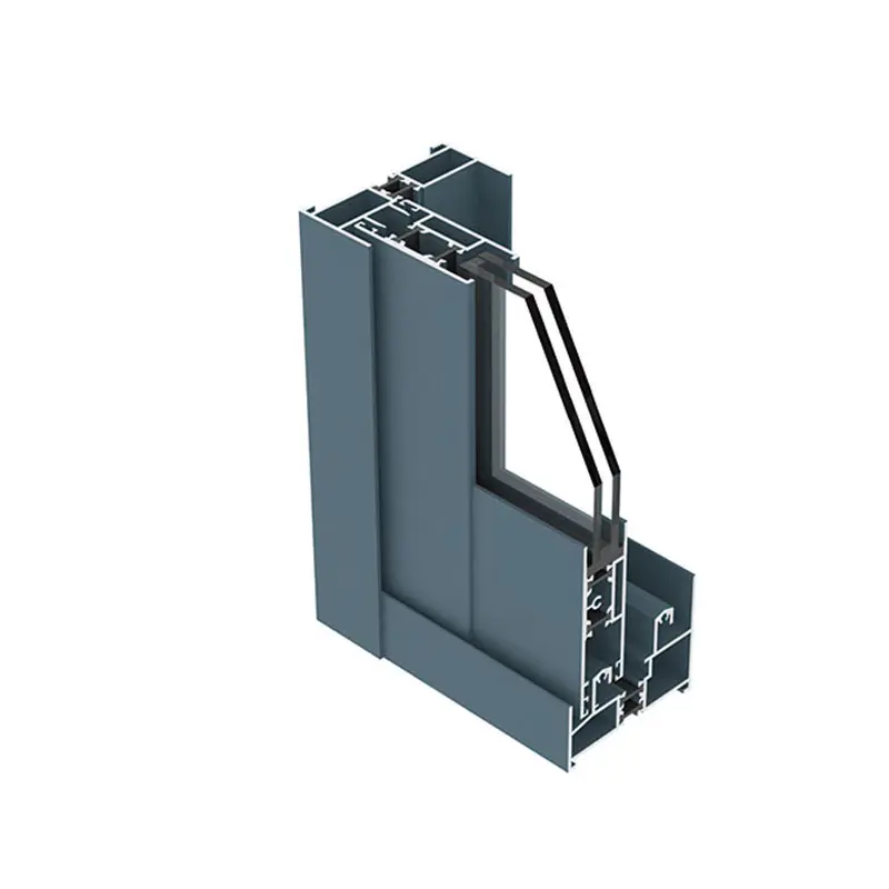 Broken bridge thermal insulation sliding door aluminum profile