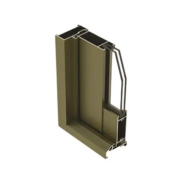 High quality anodized aluminum alloy door and window profiles