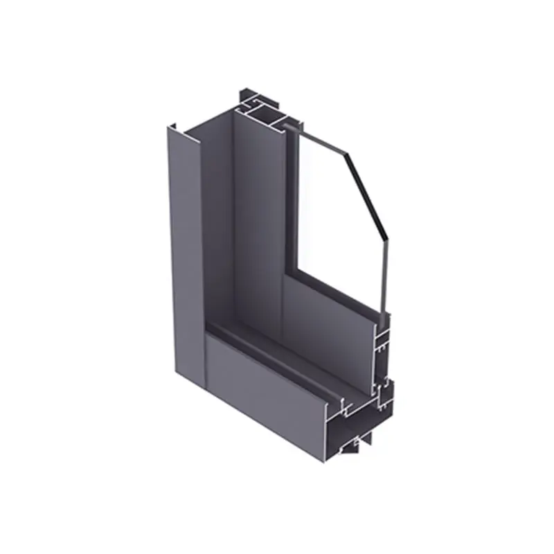 Custom sliding window aluminum profile used in construction projects