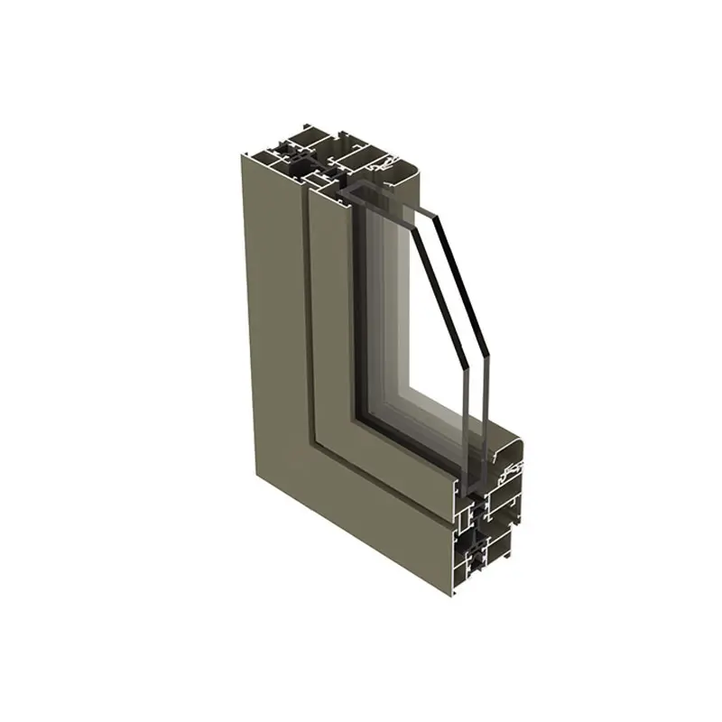 Thermal break casement window aluminum profile