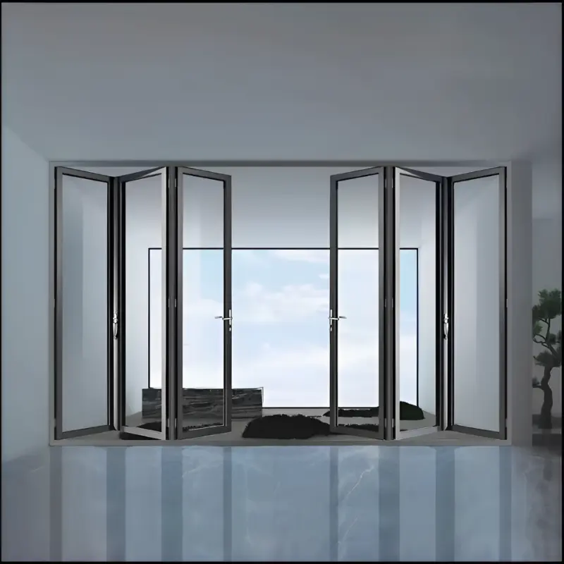 Bi-fold glass sliding door: a revolution in modern spaces