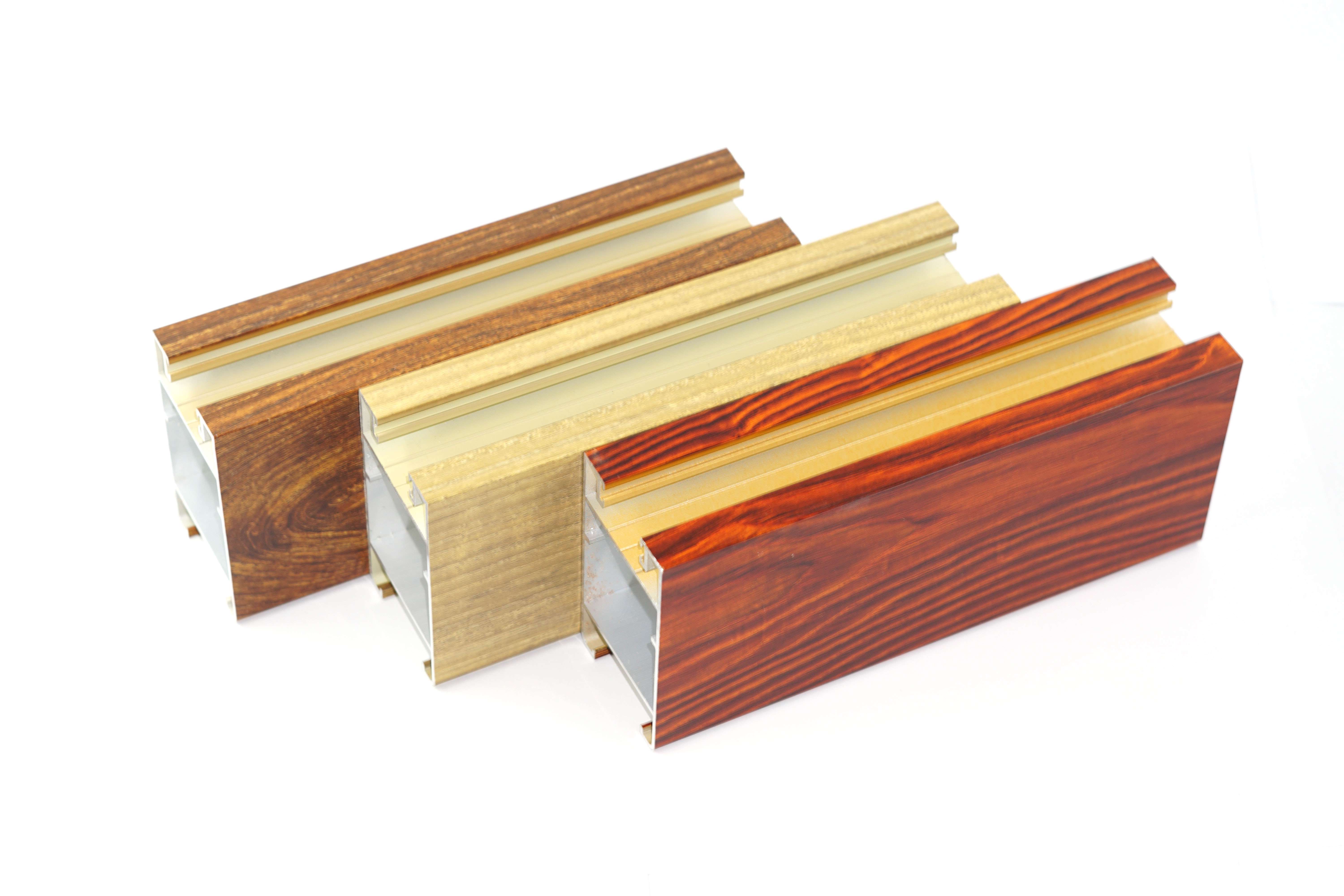 Discover Beautiful & Durable Wood Grain Aluminum Profiles