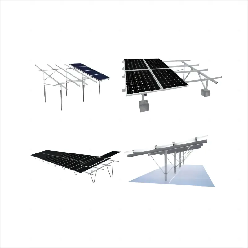 Customizable solar photovoltaic power generation bracket