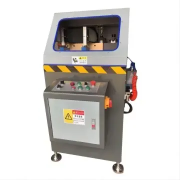 Single head vertical saw cutting machine, aluminum profile cutting saw, aluminum doors and windows