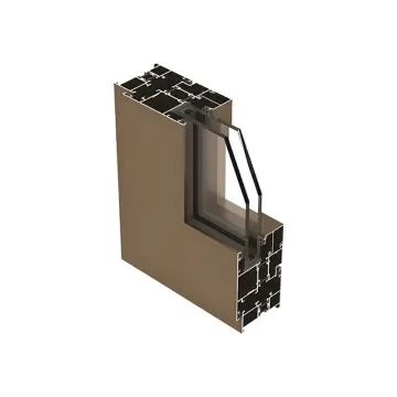 Energy-saving and heat-insulating casement window aluminum profile