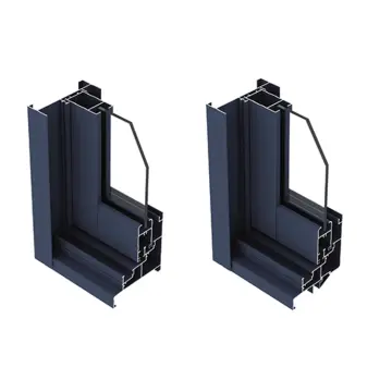 Thermal insulation fixed aluminum windows