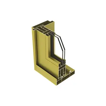 Aluminum profiles for lifting and sliding doors