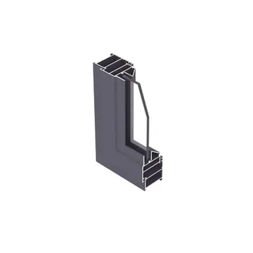 Casement window series extruded aluminum profiles