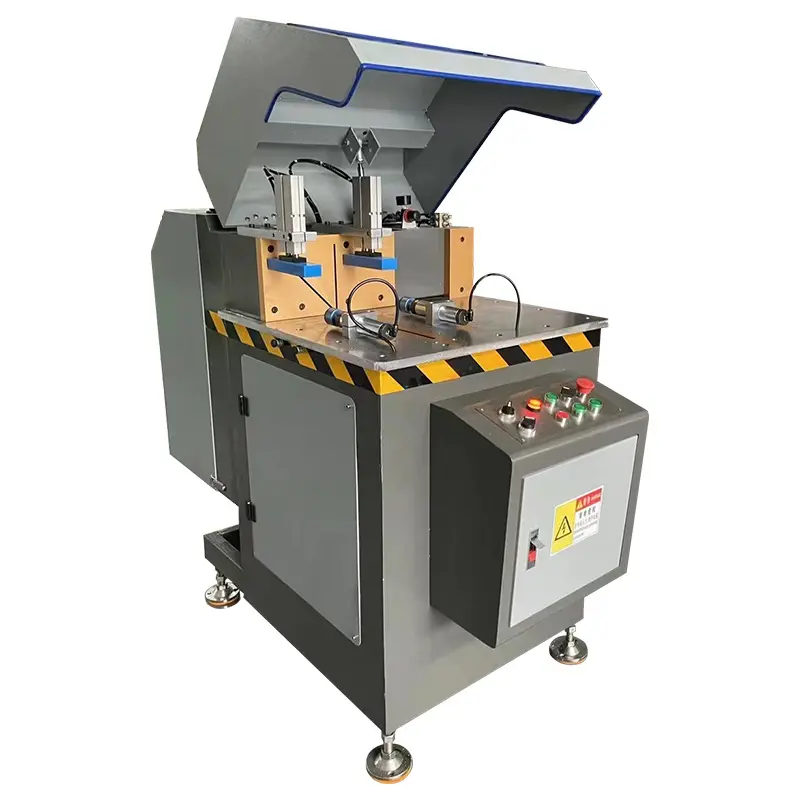 Single head vertical saw cutting machine, aluminum profile cutting saw, aluminum doors and windows